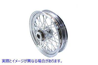 52-2019 16 インチ x 3.00 インチのレプリカ フロント スポーク ホイール 取寄せ Vツイン 16 inch x 3.00 inch Replica Front Sp