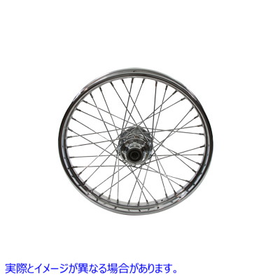 52-2029 21 インチ x 2.15 インチ レプリカ フロント スポーク ホイール 取寄せ Vツイン 21 inch x 2.15 inch Replica Front Spo