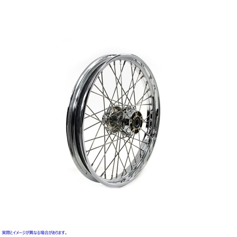 52-2030 21 インチ x 2.15 インチ レプリカ フロント スポーク ホイール 取寄せ Vツイン 21 inch x 2.15 inch Replica Front Spo