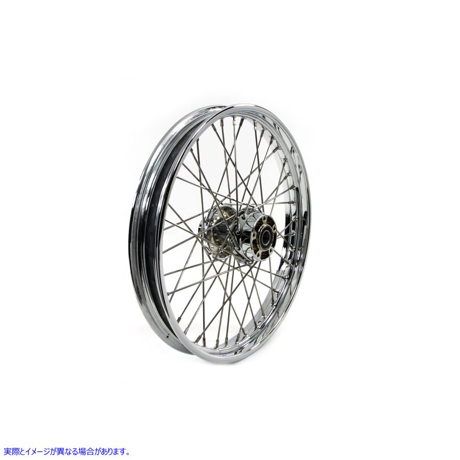 52-2030 21 インチ x 2.15 インチ レプリカ フロント スポーク ホイール 21 inch x 2.15 inch Replica Front Spoke Wheel 取寄せ