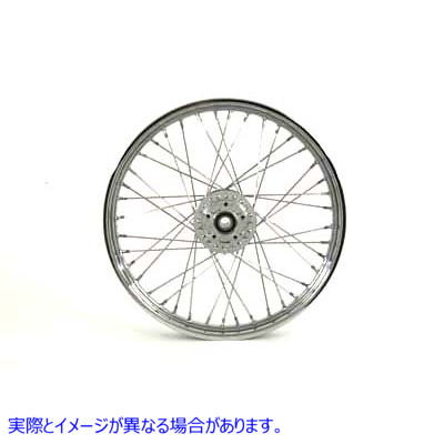 52-2036 21 インチ x 2.15 インチ レプリカ フロント スポーク ホイール 21 inch x 2.15 inch Replica Front Spoke Wheel 取寄せ