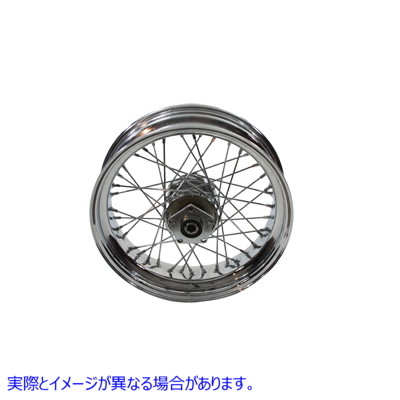 52-2042 16 インチ x 4.50 インチのリア スポーク ホイール 取寄せ Vツイン 16 inch x 4.50 inch Rear Spoke Wheel (検索用／