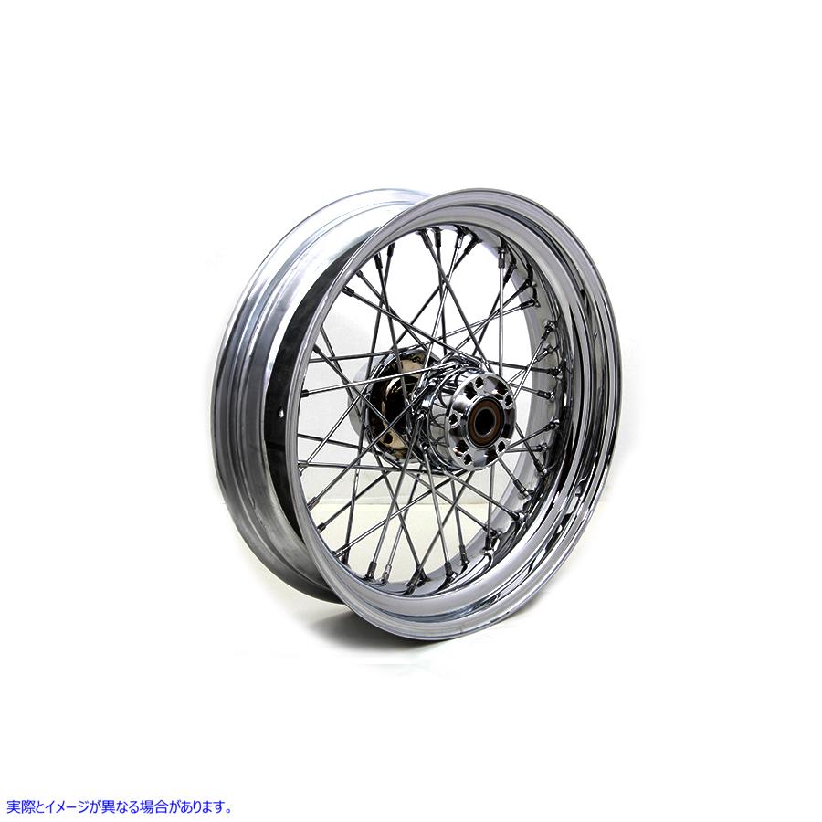 52-2059 17インチ x 4.50インチ リアホイール クローム 取寄せ Vツイン 17 inch x 4.50 inch Rear Wheel Chrome (検索用／