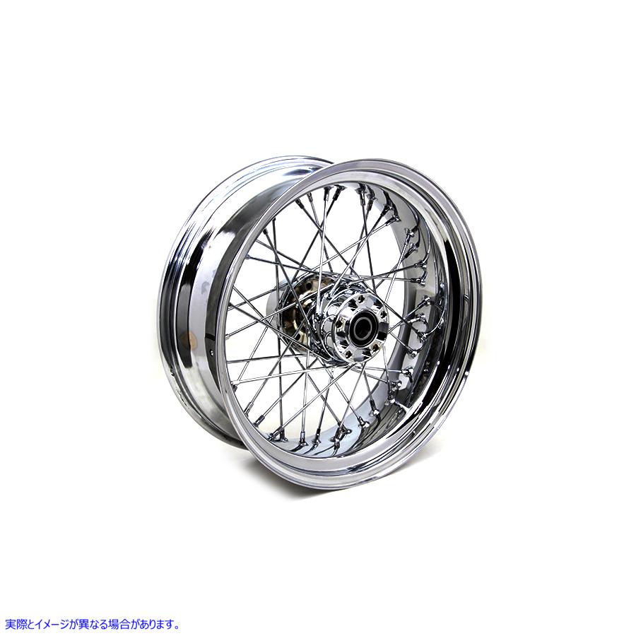 52-2087 17 インチ x 6.00 インチのリア スポーク ホイール 取寄せ Vツイン 17 inch x 6.00 inch Rear Spoke Wheel (検索用／415