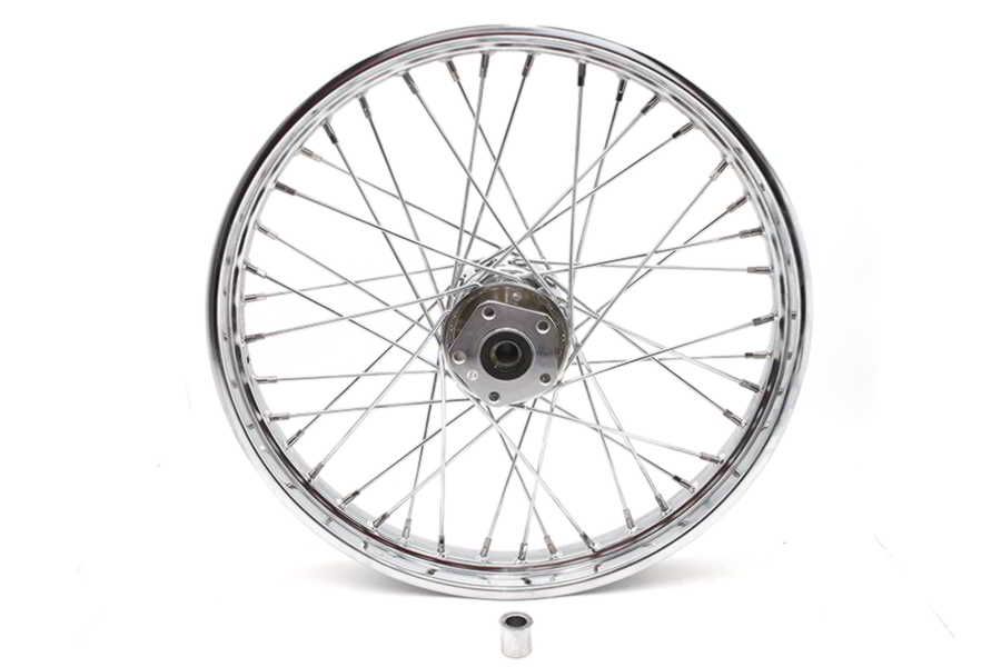 52-2112 取寄せ Vツイン Factory Sample 21 inch x 2.15 inch Front Spoke Wheel (検索用／)