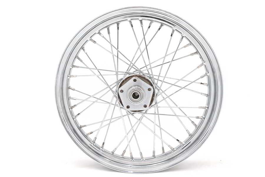 52-2113 取寄せ Vツイン Factory Sample 19 inch x 2.50 inch Front Spoke Wheel (検索用／)