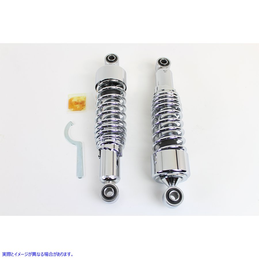 54-0040 12 インチ Dura AEE シリーズ ショック クローム 取寄せ Vツイン 12 inch Dura AEE Series Shocks Chrome (検索用／