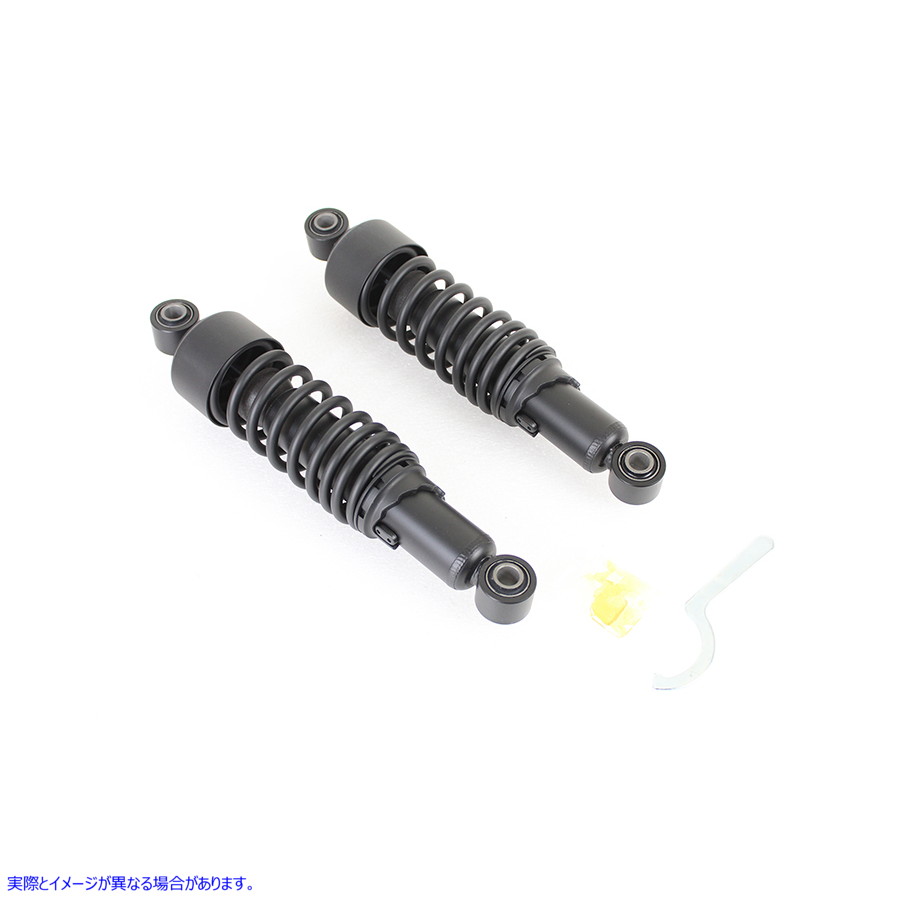 54-0064 12 インチ Dura AEE シリーズ ショック ブラック 取寄せ Vツイン 12 inch Dura AEE Series Shocks Black (検索用／