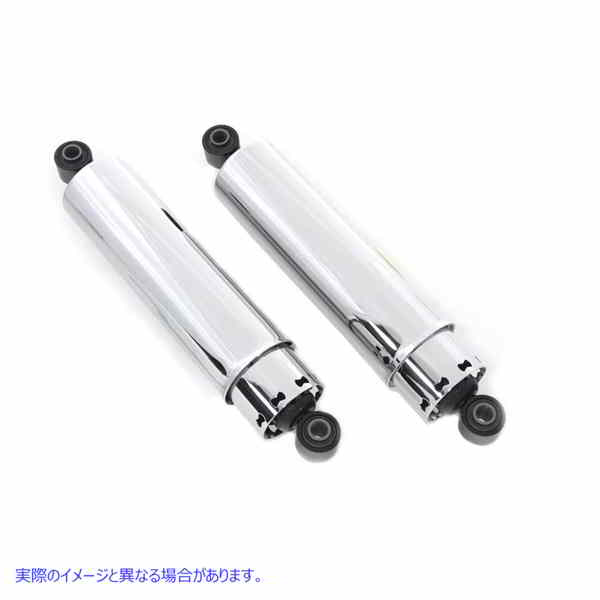 54-0111 13-1/2 インチ AEE ショックセット、カバー付きスプリング付き 取寄せ Vツイン 13-1/2 inch AEE Shock Set with Covered