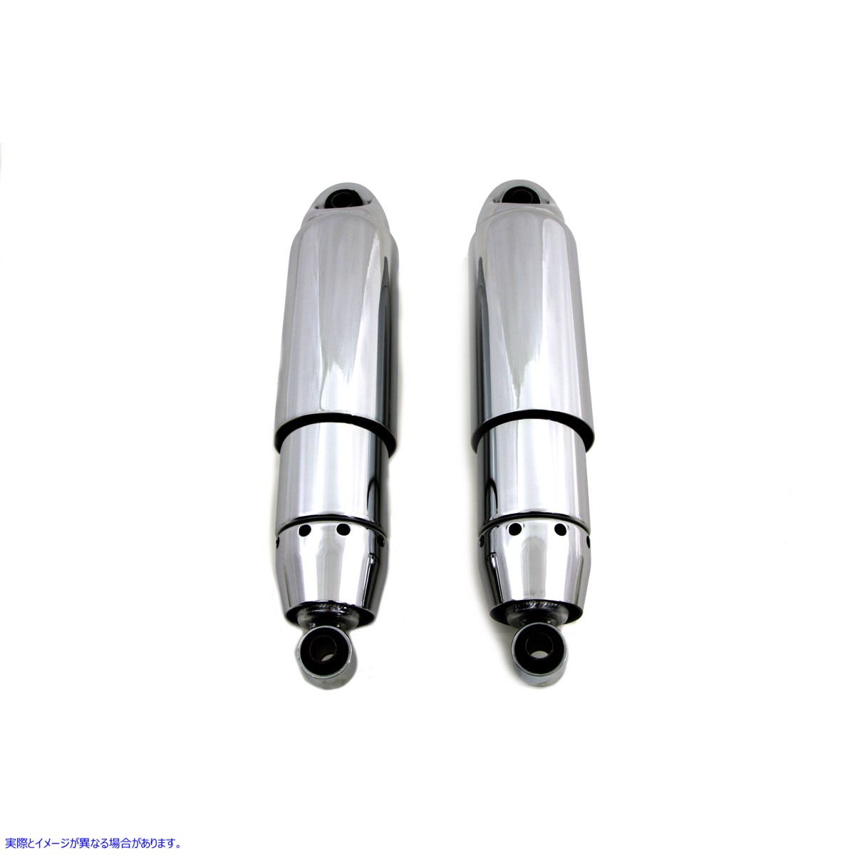 54-0168 AEE 12インチ クロームショックセット 取寄せ Vツイン AEE 12 inch Chrome Shock Set (検索用／54537-08A 54619-08