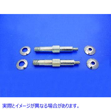 54-0408 アッパーリアショックスタッドキット 亜鉛 取寄せ Vツイン Upper Rear Shock Stud Kit Zinc (検索用／54515-58A