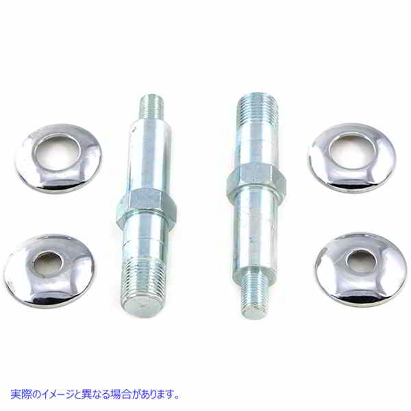 54-0411 ロアリアショックスタッドキット 亜鉛 取寄せ Vツイン Lower Rear Shock Stud Kit Zinc (検索用／54517-58