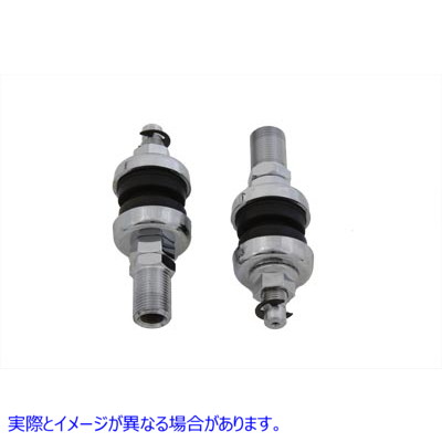 54-0535 調整可能なショックロワーリングキット クローム 取寄せ Vツイン Adjustable Shock Lowering Kit Chrome (検索用／