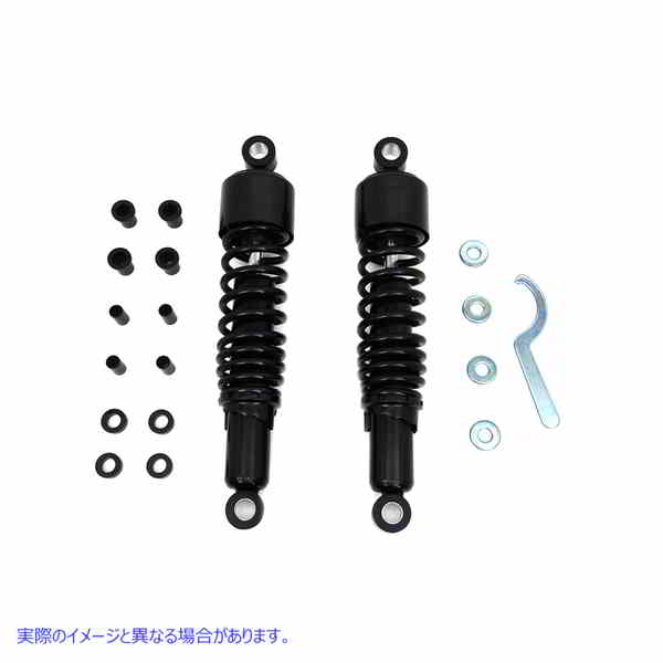 54-0874 13インチFLTショックセット ブラック 取寄せ Vツイン 13 inch FLT Shock Set Black (検索用／