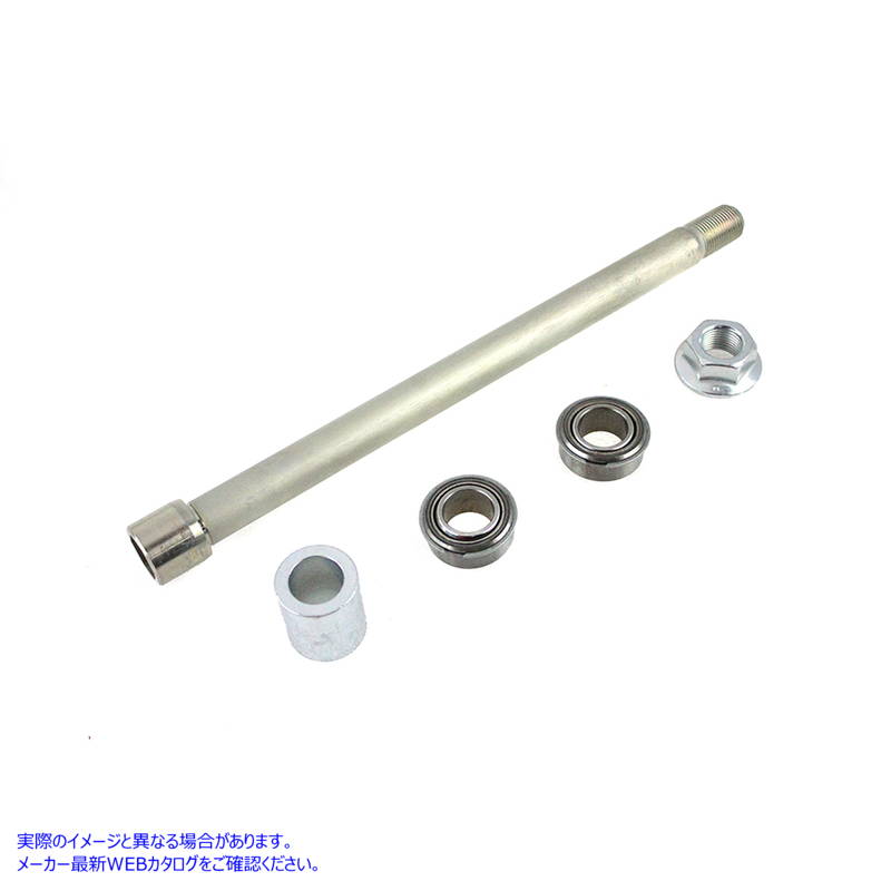 54-0988 FXBB スイングアーム ピボット シャフト キット 亜鉛メッキ 取寄せ Vツイン FXBB Swingarm Pivot Shaft Kit Zinc Plated