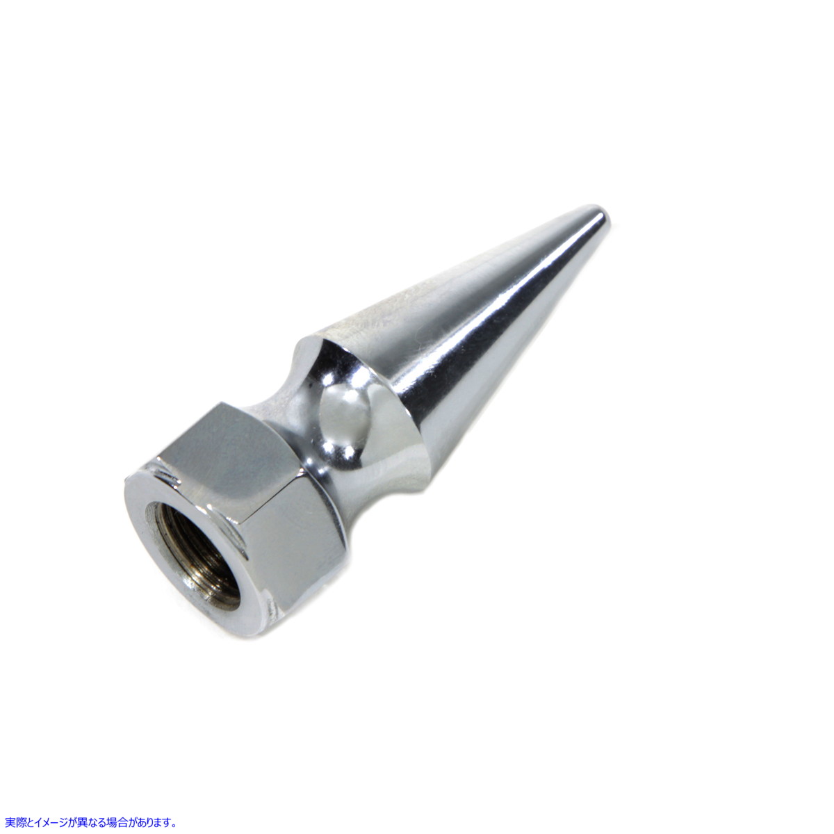 6906-1 クロムパイクナット細目1/2インチ-20ネジ 取寄せ Vツイン Chrome Pike Nut Fine 1/2 inch-20 Thread (検索用／ Colony