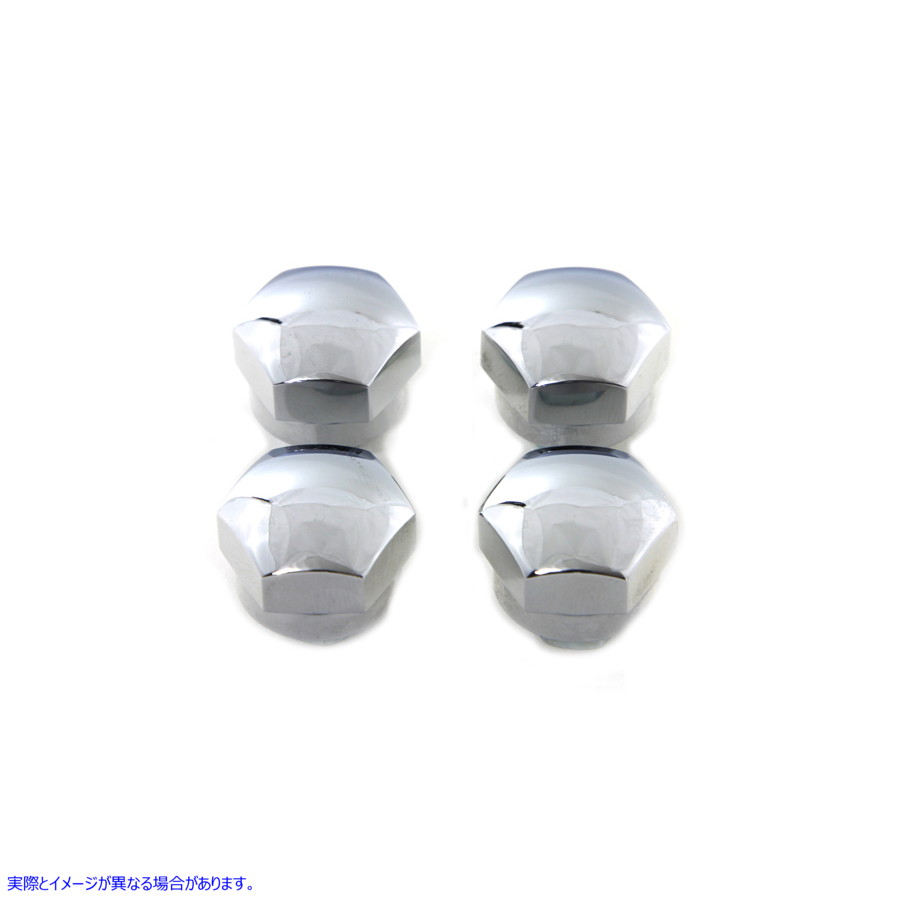 7143-4 クロームロッカーシャフトエンドプラグ 取寄せ Vツイン Chrome Rocker Shaft End Plug (検索用／ Colony