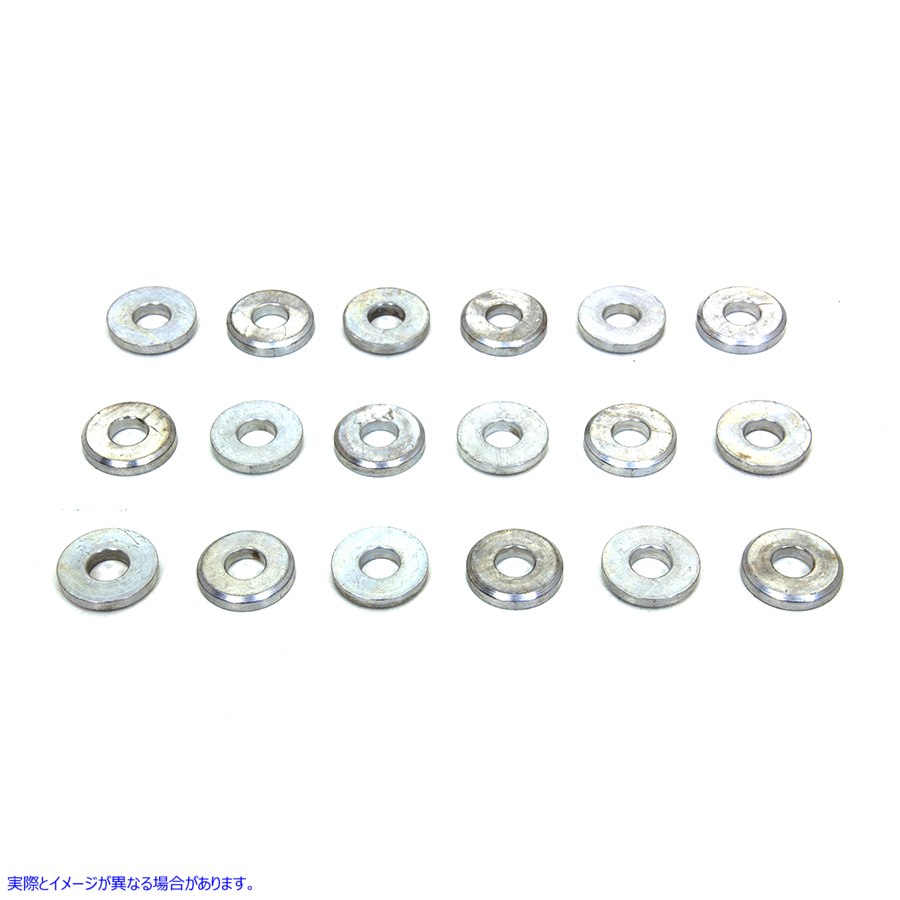 7710-18 カドミウムヘッドボルトワッシャー 取寄せ Vツイン Cadmium Headbolt Washer (検索用／16822-39 Colony