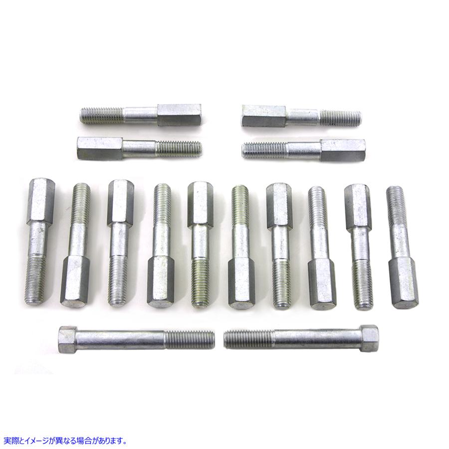 7711-18 カドミウムシリンダーヘッドボルト 取寄せ Vツイン Cadmium Cylinder Headbolt (検索用／ Colony