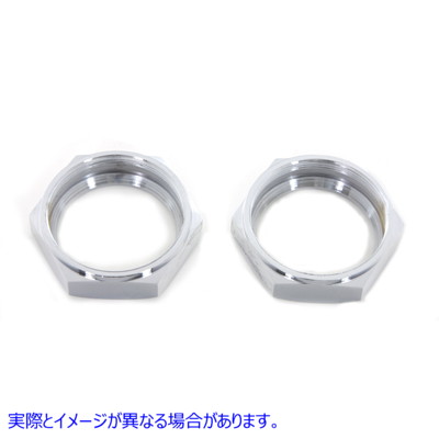 8012-2 クロームインテークマニホールドナット 取寄せ Vツイン Chrome Intake Manifold Nuts (検索用／27050-30 Colony