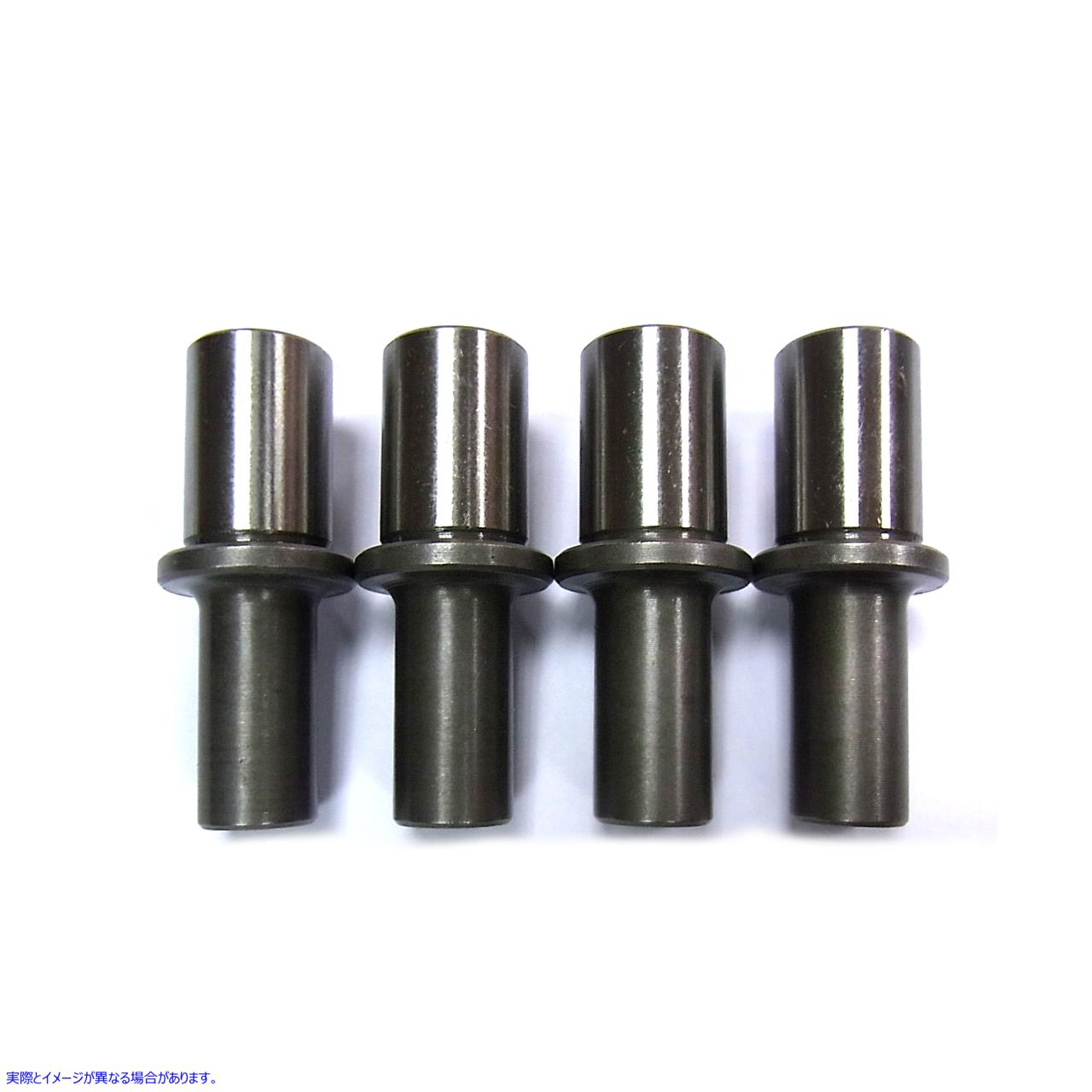 8204-4T ソリッドタペットアダプター4点キット 取寄せ Vツイン Solid Tappet Adapter Four Piece Kit (検索用／