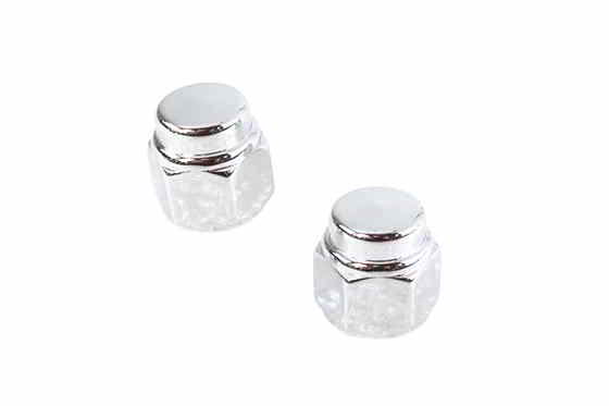 8419-2 クローム キャップ ナット 細目 7/16 インチ-20 ネジ 取寄せ Vツイン Chrome Cap Nut Fine 7/16 inch-20 Thread (検索用