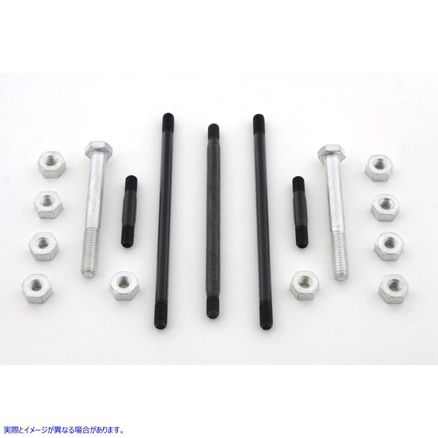 8620-17 エンジンケースボルトキット カドミウム 取寄せ Vツイン Engine Case Bolt Kit Cadmium (検索用／ Colony