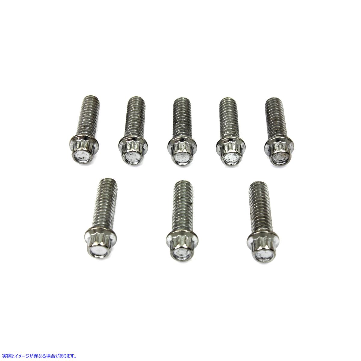 8708-8 タペットブロックスクリューキット クローム 取寄せ Vツイン Tappet Block Screw Kit Chrome (検索用／ Colony
