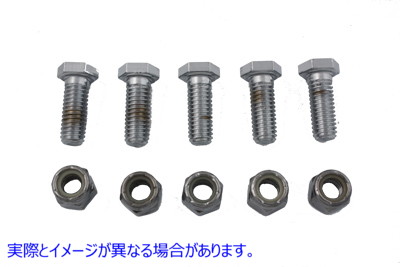 8738-10 皿付き六角ボルト 取寄せ Vツイン Disc Hex Bolts (検索用／41198-73 Colony