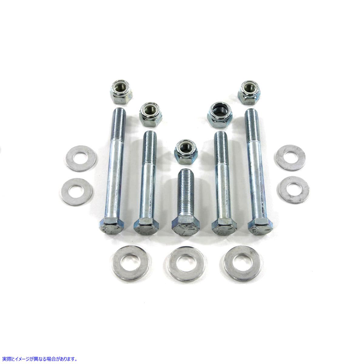 8807-17 モーターマウントボルト 亜鉛 取寄せ Vツイン Motor Mount Bolt Zinc (検索用／ Colony