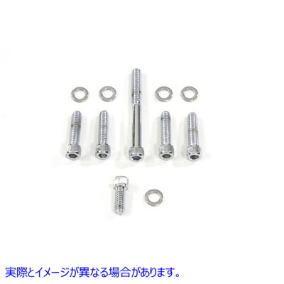 8907-5T トランスミッション シフター カバー ネジ アレン 取寄せ Vツイン Transmission Shifter Cover Screw Allen (検索用／