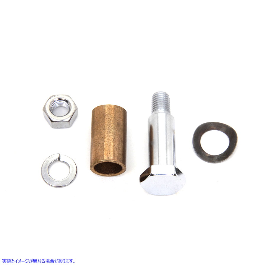 9018-5 クロームタンクハンドシフターレバースタッド 取寄せ Vツイン Chrome Tank Hand Shifter Lever Stud (検索用／33775-37 C