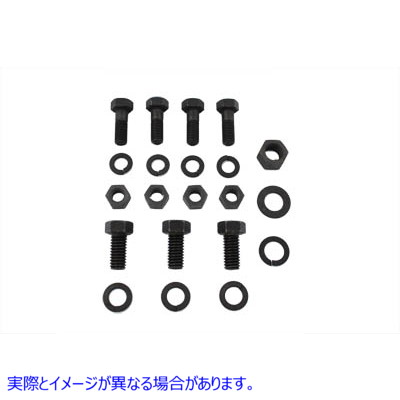 9619-18T シフターブラケット六角ボルトキット 取寄せ Vツイン Shifter Bracket Hex Bolt Kit (検索用／