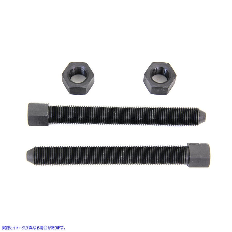 9629-2T リアチェーンアジャスターパーカーライズド 取寄せ Vツイン Rear Chain Adjuster Parkerized (検索用／