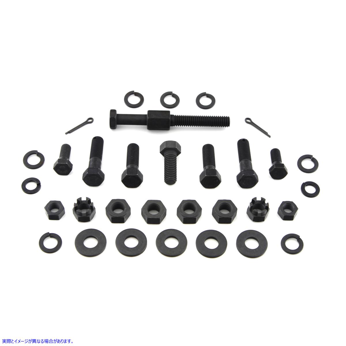 9695-26 トランスミッションマウントキットパーカーライズド Transmission Mount Kit Parkerized 取寄せ Vツイン (検索用／ Colo