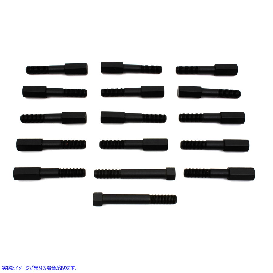 9705-18-45 ヘッドボルトキット パーカーライズド 取寄せ Vツイン Headbolt Kit Parkerized (検索用／ Colony