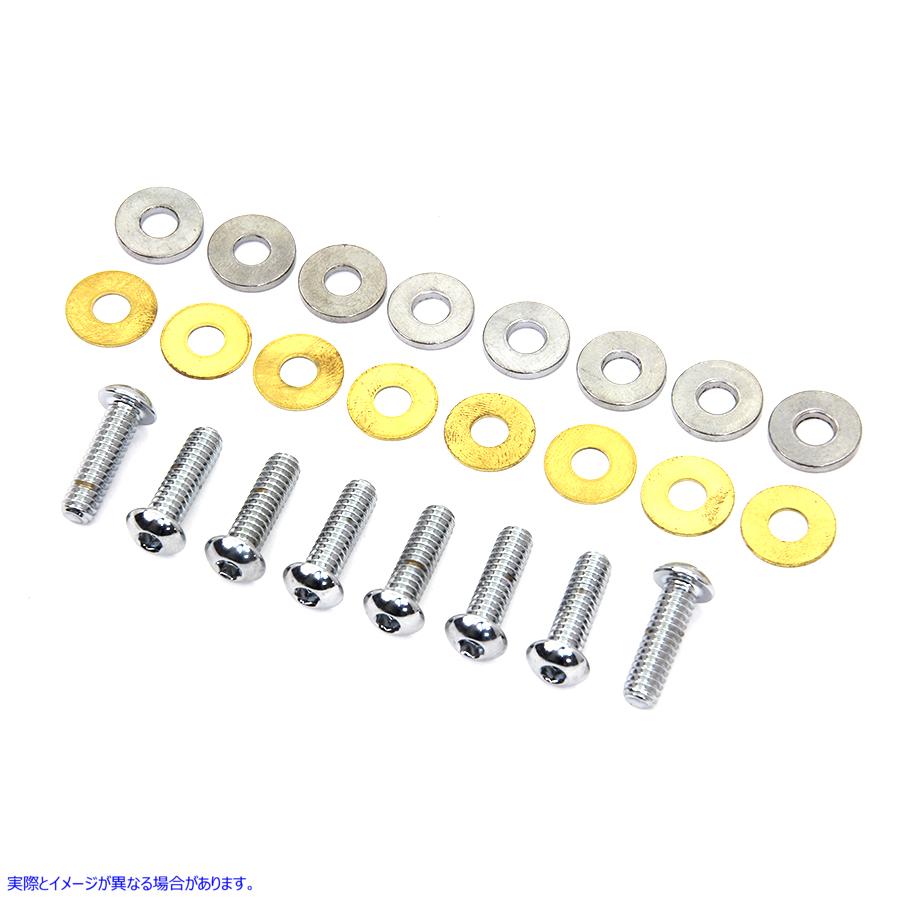 9788-24 ロッカーボックスカバーネジキット 取寄せ Vツイン Rocker Box Cover Screw Kit (検索用／ Colony