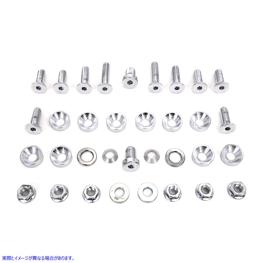 9920-46 リアフェンダーストラットボルトキット 取寄せ Vツイン Rear Fender Strut Bolt Kit (検索用／ Colony