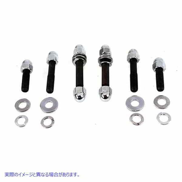 9936-28 フロントエンジンマウントエイコーンボルト 取寄せ Vツイン Front Engine Mount Acorn Bolts (検索用／ Colony